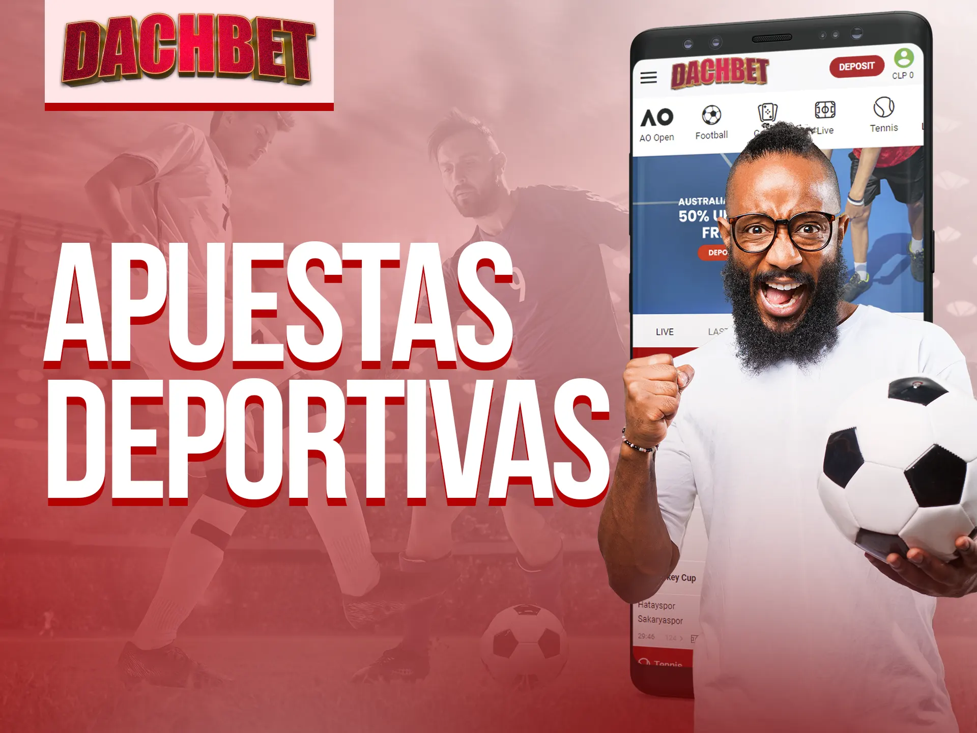 Dachbet ofrece apuestas en deportes populares con cuotas atractivas.