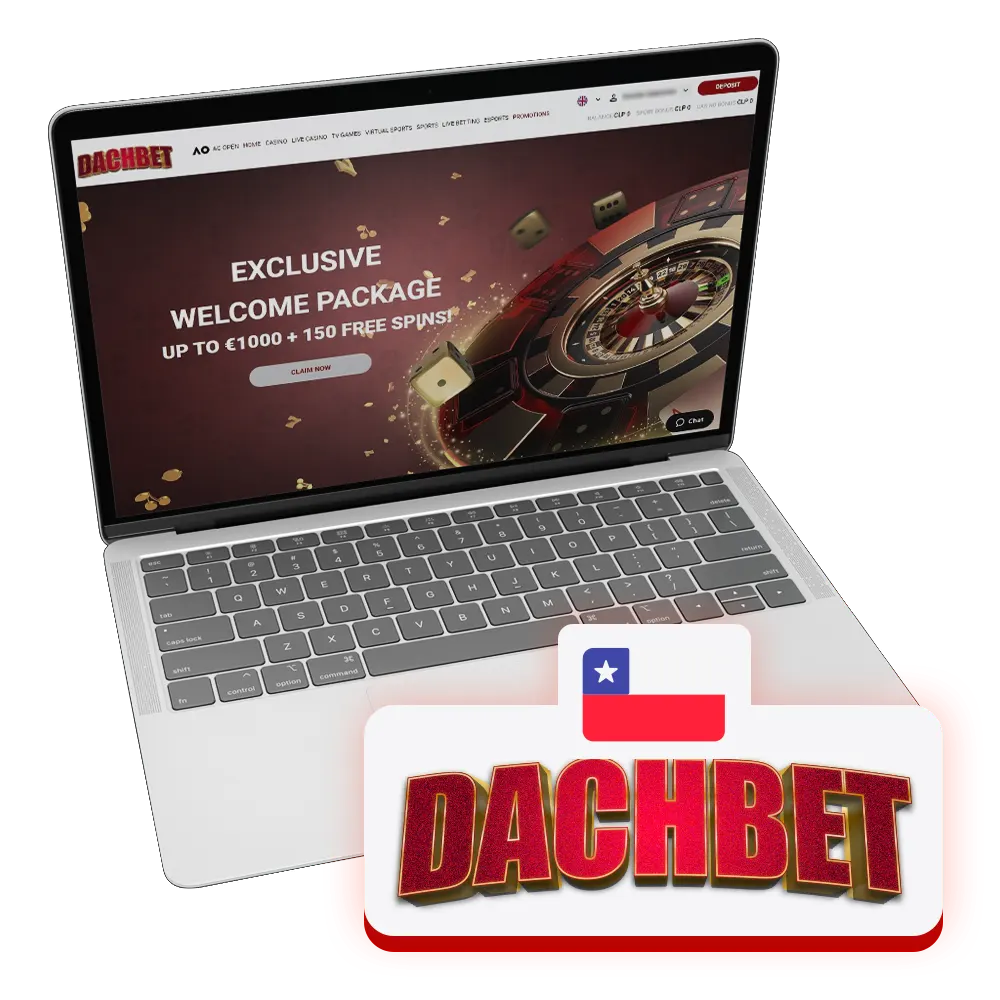 Dachbet ofrece juegos y apuestas en línea en Chile.